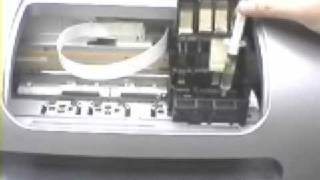 EPSON PRINT HEAD CLEANING VIDEO [upl. by Ellerihs]