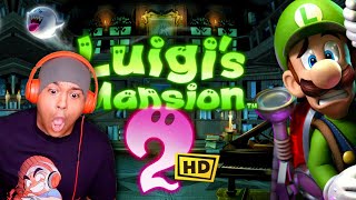 LUIGIS MANSION 2 HD IS HERE LETS DO THIUGHS LIVE [upl. by Rothberg]