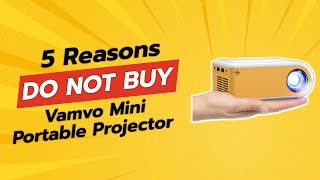 Vamvo Mini Portable Projector  5 Surprising Reasons NOT to Buy 🚫🎥 [upl. by Kelly]