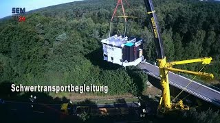 Schwertransport 2015 HRS SpelleSalzbergen [upl. by Sheeran]