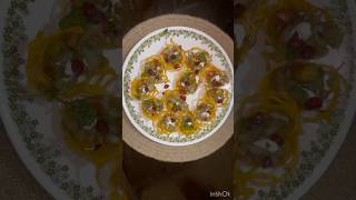 Unique katori chaat recipe😋✨trendingsong newrecipes eveningsnacks easyrecipes 10minutesrecipe [upl. by Esilec804]