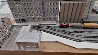 An improved inglenook shunting puzzle model railway  railroad project [upl. by Ibrab]