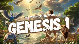 Genesis 1 The Story of Creation  Bible Stories for Kids amp Christian Education [upl. by Forster]