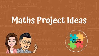 Maths Project Ideas [upl. by Sibell]