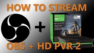 How To Setup The Hauppauge HD PVR 2 Gaming Edition in OBS  UPDATED FOR 2019 [upl. by Killarney]