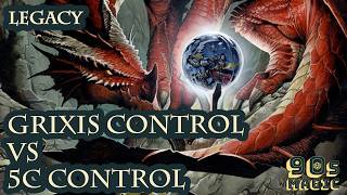 Grixis Control vs 5c Beanstalk Control MTG Legacy [upl. by Anak]