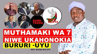 UTHAMAKI WAHOTA GUGACOKA KWA MBARI YA KENYATTA  REV MAINA WA OTC [upl. by Yuji]