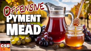 OFFENSIVE Mead  Step Feed Pyment Mead Recipe [upl. by Eiryt495]