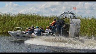 Airboat Ride Воздушная лодка Miami часть 5 [upl. by Glynda595]