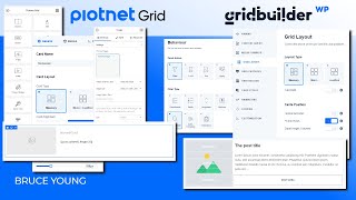 Piotnet Grid and WP Gridbuilder  comparison on how to build a grid and add a filter [upl. by Charissa572]