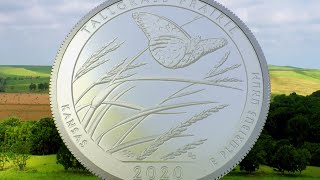 Tallgrass Prairie National Preserve Quarter [upl. by Adlez]