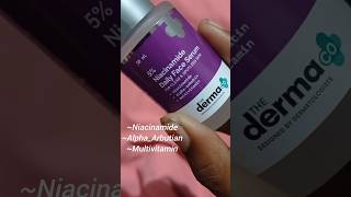 Niacinamide Face serum ✨ faceserum niacinamideserum skincare youtubeshorts clearskin dermaco ✨ [upl. by Yllaw]