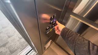 ThyssenKrupp Singa4 hydraulic elevator at WakeMed Garner Healthplex Garner NC Part 1 2024 [upl. by Adlecirg]