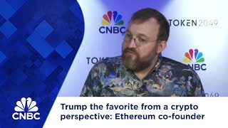 Trump the favorite from a crypto perspective Ethereum cofounder [upl. by Pollyanna562]