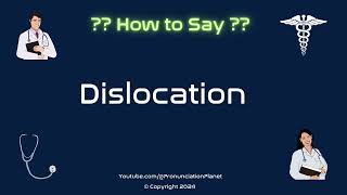 How to Pronounce Dislocation CORRECTLY in English  How to Say Dislocation  Pronunciation Planet [upl. by Inafetse305]