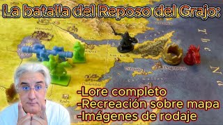 HouseoftheDragon Lore de la Batalla del Reposo del Grajo recreada en mapa e imágenes de rodaje [upl. by Akanke661]