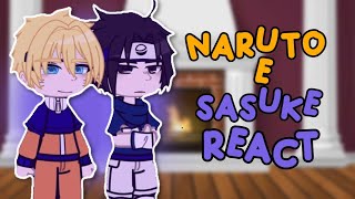 Past Naruto and Sasuke react  Sasunaru [upl. by Willetta]