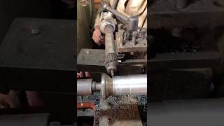 Easily make keyway on lathe machine lathe machine short [upl. by Illona]