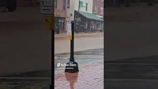 Compilation of Downtown Boone NC Flooding  Helene  1130am 92724 [upl. by Enileda434]