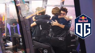 FINAL MOMENTS WITH ANA IO CARRY  TI9 OG WINNERS CEREMONY  FIRST TIME 2x TI CHAMPIONS IN DOTA 2 [upl. by Ynamreg]