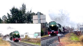 Australian Steam Trains  3801 at Bathurst [upl. by Pfeffer]