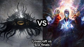 Lovecraft vs Scp elimination wheel Finals [upl. by Seugirdor4]