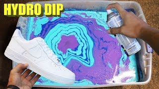 Hydro Dip Custom Nike AIR Force 1 [upl. by Bushweller]