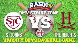 DMV Strike Zone St Johns Vs The Heights Game Highlights [upl. by Etaner637]