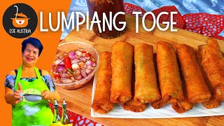 LUMPIANG TOGUE  LUMPYANG GULAY  PRITONG LUMPIA [upl. by Pearson]