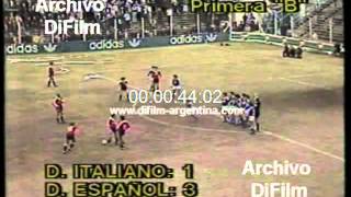 Deportivo Italiano vs Deportivo Español  Primera B 1984 [upl. by Amalia863]