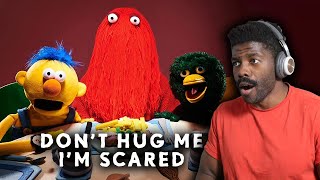 WHAT IN THE NINE HELLS AM I WATCHING  Dont Hug Me Im Scared Reaction [upl. by Nitsugua]