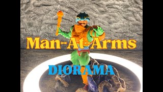 Diorama Tutorial Motu Series ManAtArms origins  200X [upl. by Richara436]