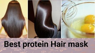 Best protein Hair Mask Protein Hair packHair pack for dry damage hair [upl. by Elagiba417]