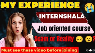 INTERNSHALA Job oriented Course 2024  Honest Review internshala [upl. by Luemas905]