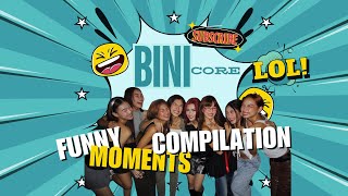 BINI CORE FUNNY MOMENTS COMPILATION [upl. by Herb]