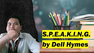 SPEAKING NI DELL HYMES [upl. by Oderfliw]