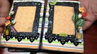 Mini book ribbon binding tutorial  The Craft Source [upl. by Asena]