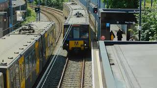 Tyne and Wear Metrocars 4066 4067 4053 and 4086 at Chillingham Road 080724 [upl. by Ajani413]