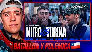 GAZIR REACCIONA A TEOREMA VS NITRO 🔥 FMS CHILE 🇨🇱 [upl. by Rosamund640]