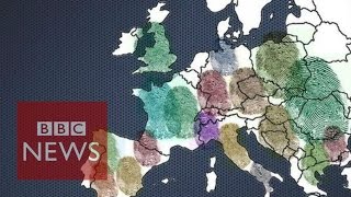 EU immigration rules  in 90 seconds  BBC News [upl. by Eynobe704]