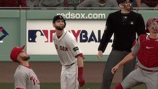 Boston Red Sox vs Philadelphia Phillies  MLB Today 612 Full Game Highlights MLB The Show 24 Sim [upl. by Schrick318]