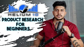 Helium 10 Product 📦 Research For Beginners Amazon FBA [upl. by Manwell]