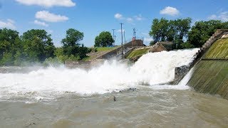 Dunlap Spillway Dam Collapse [upl. by Aivataj322]