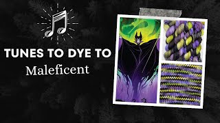 No Commentary Yarn Dyeing  Maleficent [upl. by Gunn704]