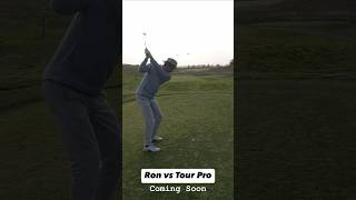 Ron takes on a Tour Pro Coming Soon golf foryou [upl. by Ideih]