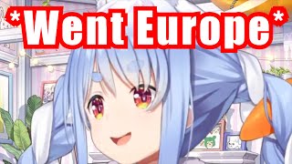 Pekoras Chaotic Trip To Europe With 3rd Gen【HololiveUsada Pekora】 [upl. by Tandie]