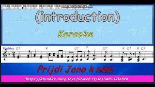 Prijdi Jano k nám karaoke [upl. by Seebeck475]