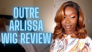 Outre Melted Hairline  Arlissa  Wig Review  ft Divatress  Tan Dotson [upl. by Alexina]