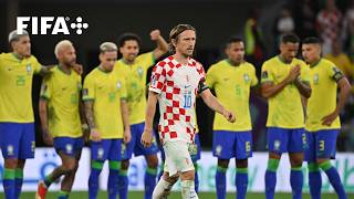 Brazil v Croatia Full Penalty Shootout  2022 FIFAWorldCup [upl. by Ram972]