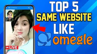 Top 5 best Omegle alternatives Websites 2023  Omegle Jaisa Dusra Website  Omegle Alternative Site [upl. by Annohsal]